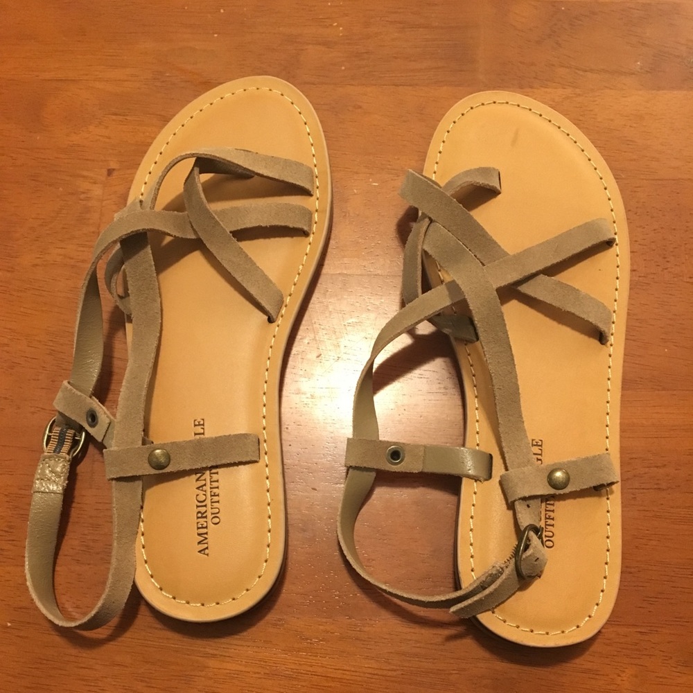Never Worn Strappy Sandals
